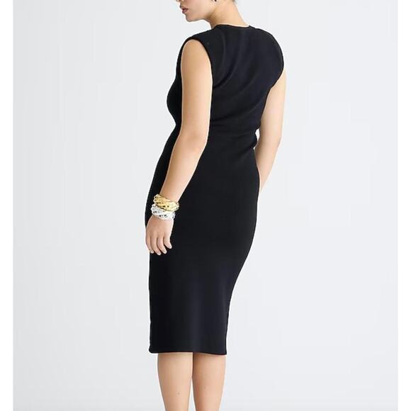 NEW J. Crew Sleeveless Black Dress - Picture 2 of 13